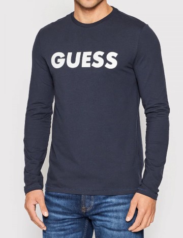 Bluza Guess, bleumarin