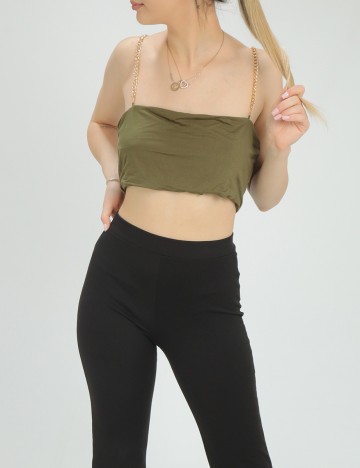 Top SHEIN, verde, L