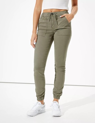 Pantaloni American Eagle, verde