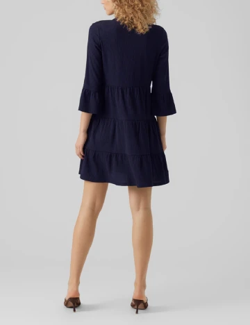 Rochie scurta Vero Moda, bleumarin Albastru