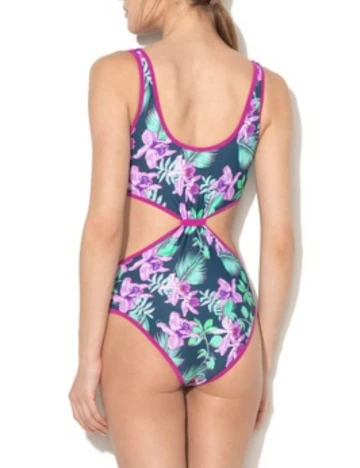 Costum de baie Guess, floral Floral print