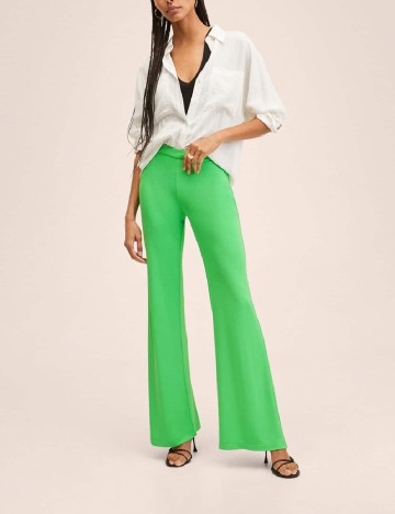 Pantaloni Mango, verde