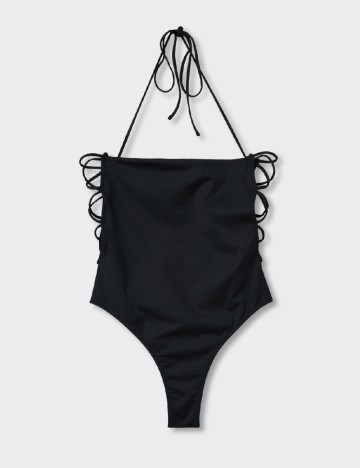 Costum de baie Mango, negru