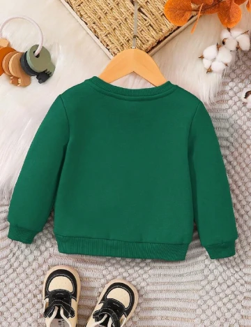 Bluza Shein Kids, verde Verde