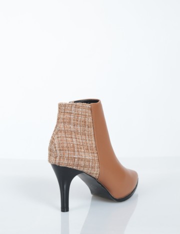 Botine SHEIN, maro