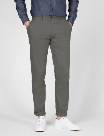 Pantaloni Tommy Hilfiger, gri