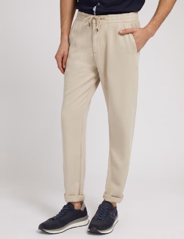 Pantaloni Guess, crem