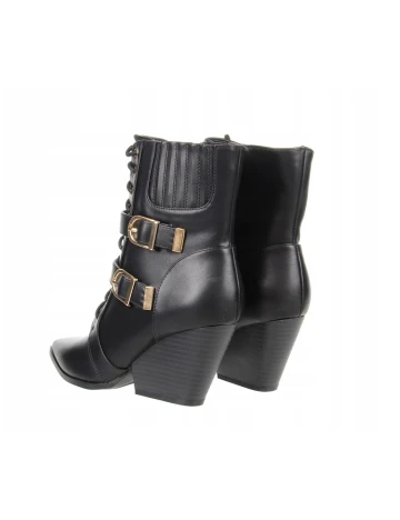 Botine Justfab, negru, 37,5 Negru