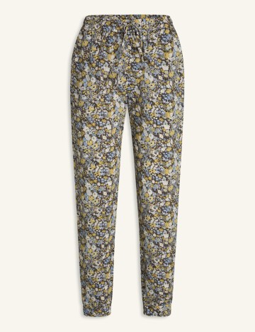 Pantaloni LOVE&DIVINE, floral, S