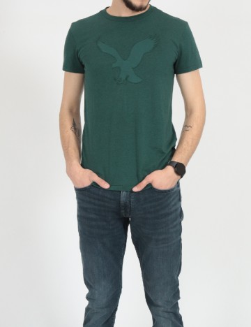 Tricou American Eagle, verde