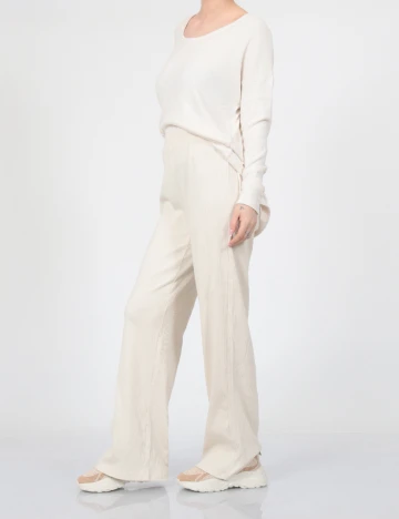 Pantaloni Vero Moda, crem Crem