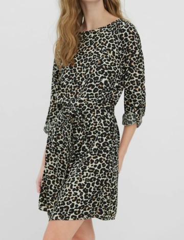 Rochie scurta Vero Moda, animal print