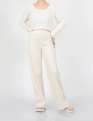 Pantaloni Vero Moda, crem Crem