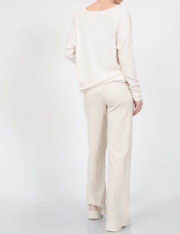 Pantaloni Vero Moda, crem