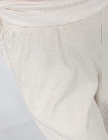 Pantaloni Vero Moda, crem Crem