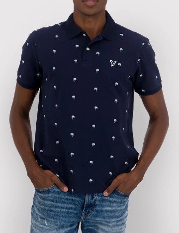 Tricou American Eagle, bleumarin