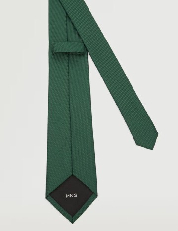Cravata Mango, verde