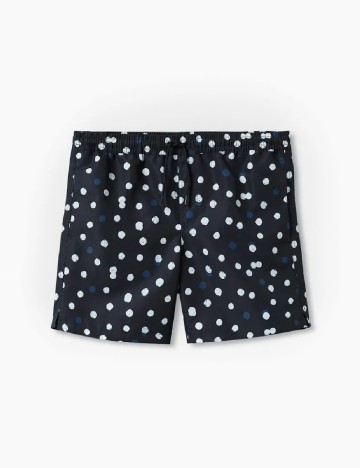 Short de baie Mango, negru