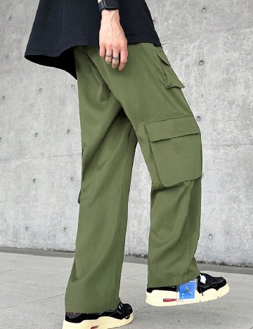 Pantaloni SHEIN, verde