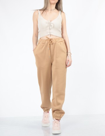 Pantaloni SHEIN, maro