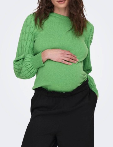 Bluza Only Maternity, verde