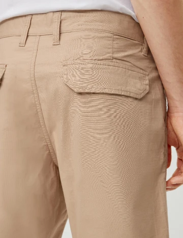 Pantaloni scurti s.Oliver, crem Crem