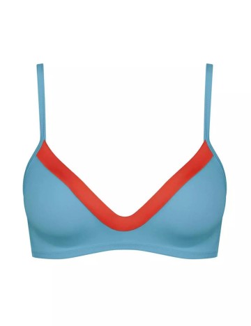 Sutien de baie Sloggi by Triumph, albastru