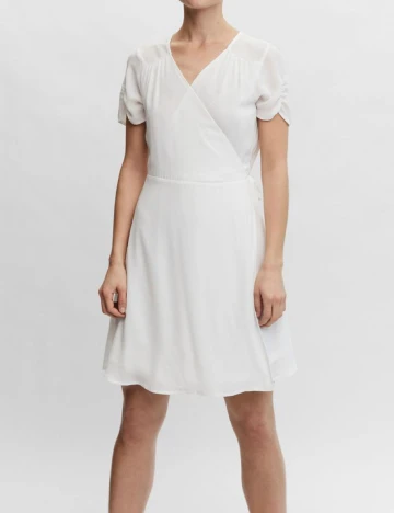 Rochie scurta Vero Moda, alb Alb