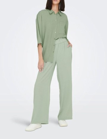 Pantaloni Jacqueline de Yong, verde