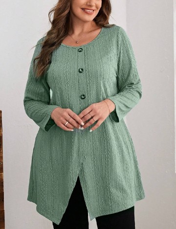 Bluza Emery Rose Curve, verde