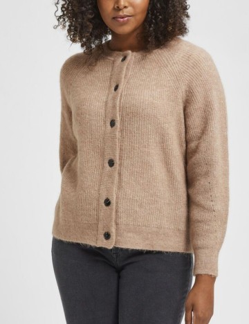 Cardigan plus size Selected Femme, maro