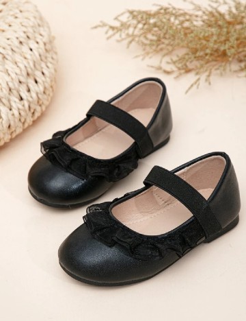 Pantofi Shein Kids, negru