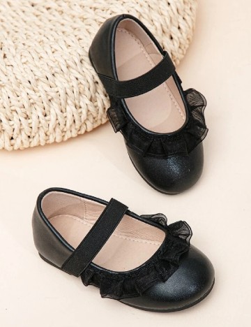 Pantofi Shein Kids, negru