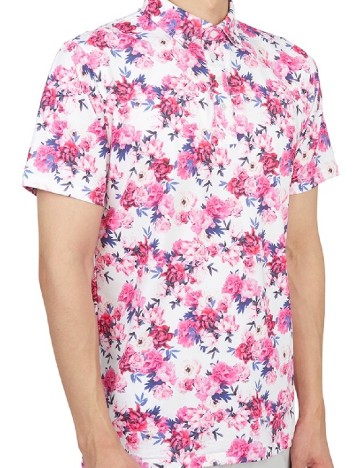 Tricou G/FORE, imprimeu floral