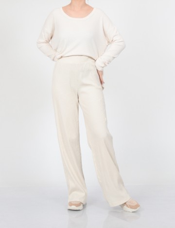 Pantaloni Vero Moda, crem