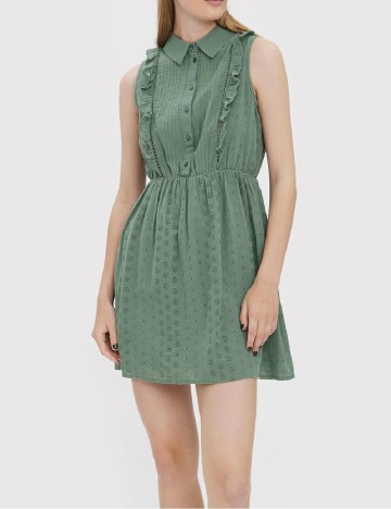 Rochie scurta Vero Moda, verde