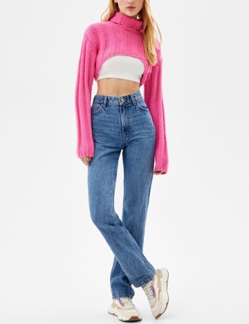 Top Bershka, roz, S