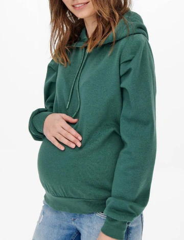 Hanorac Only Maternity, verde Verde