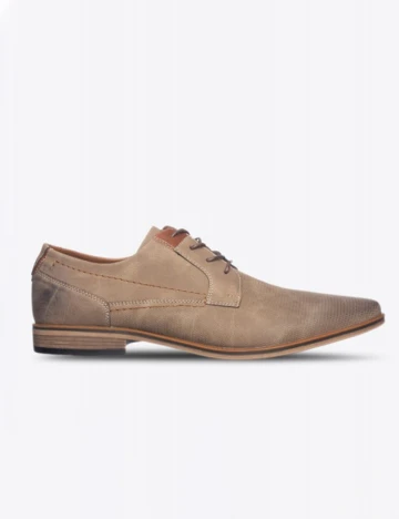 Pantofi Checker by Bristol, bej Gri