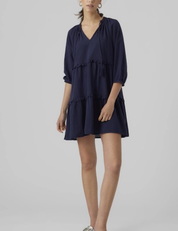 Rochie scurta Vero Moda, bleumarin