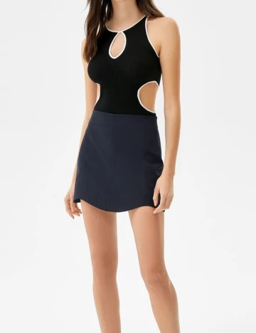 Body Bershka, negru Negru