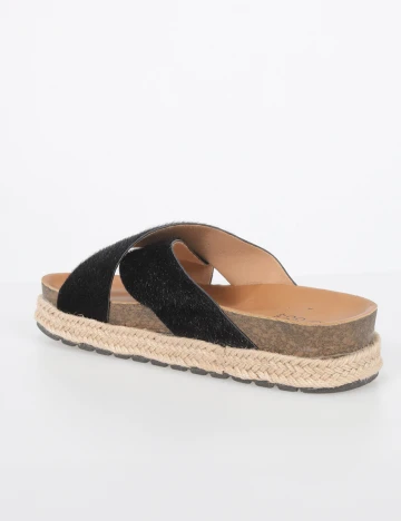 Slapi Coco Bella by Bristol, negru Negru