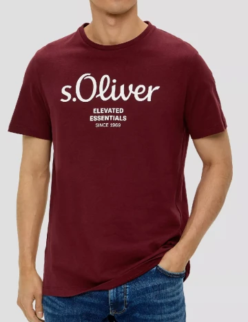 Tricou s.Oliver, visiniu Rosu