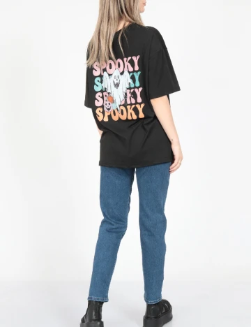 Tricou Oversize SHEIN, negru Negru