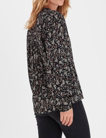 Camasa b.young, negru floral