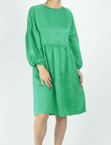 Rochie Scurta Pieces, verde, XS