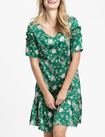 Rochie scurta Kaffe, verde