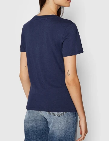 Tricou Tommy Jeans, bleumarin Albastru