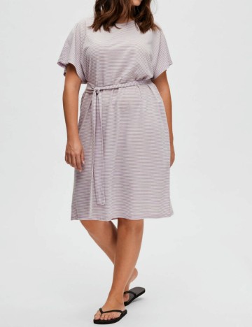 Rochie scurta Plus Size Selected Femme, mov
