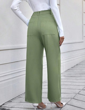 Pantaloni SHEIN, verde